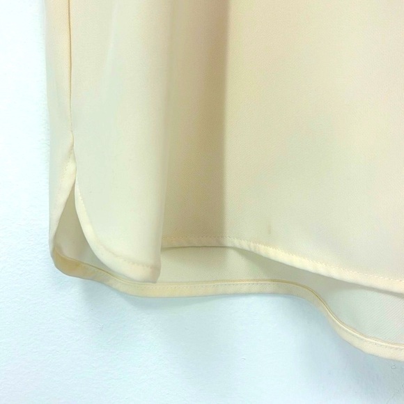 Calvin Klein Blouse Women's Large Flowy Lightweight Work Wear Bell Sleeve Breezy - Picture 5 of 7